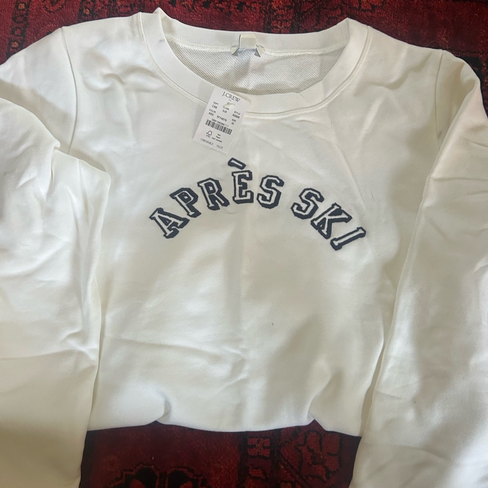 Apres ski crewneck